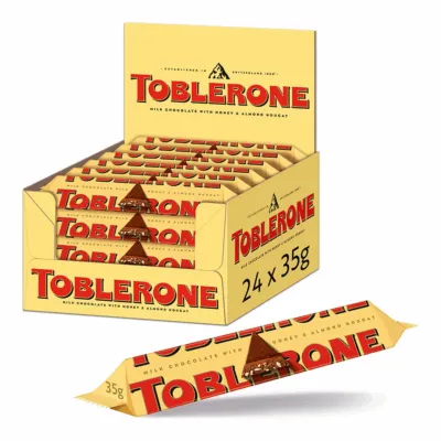 Toblerone Melkchocolade Geel (24x 35gr)