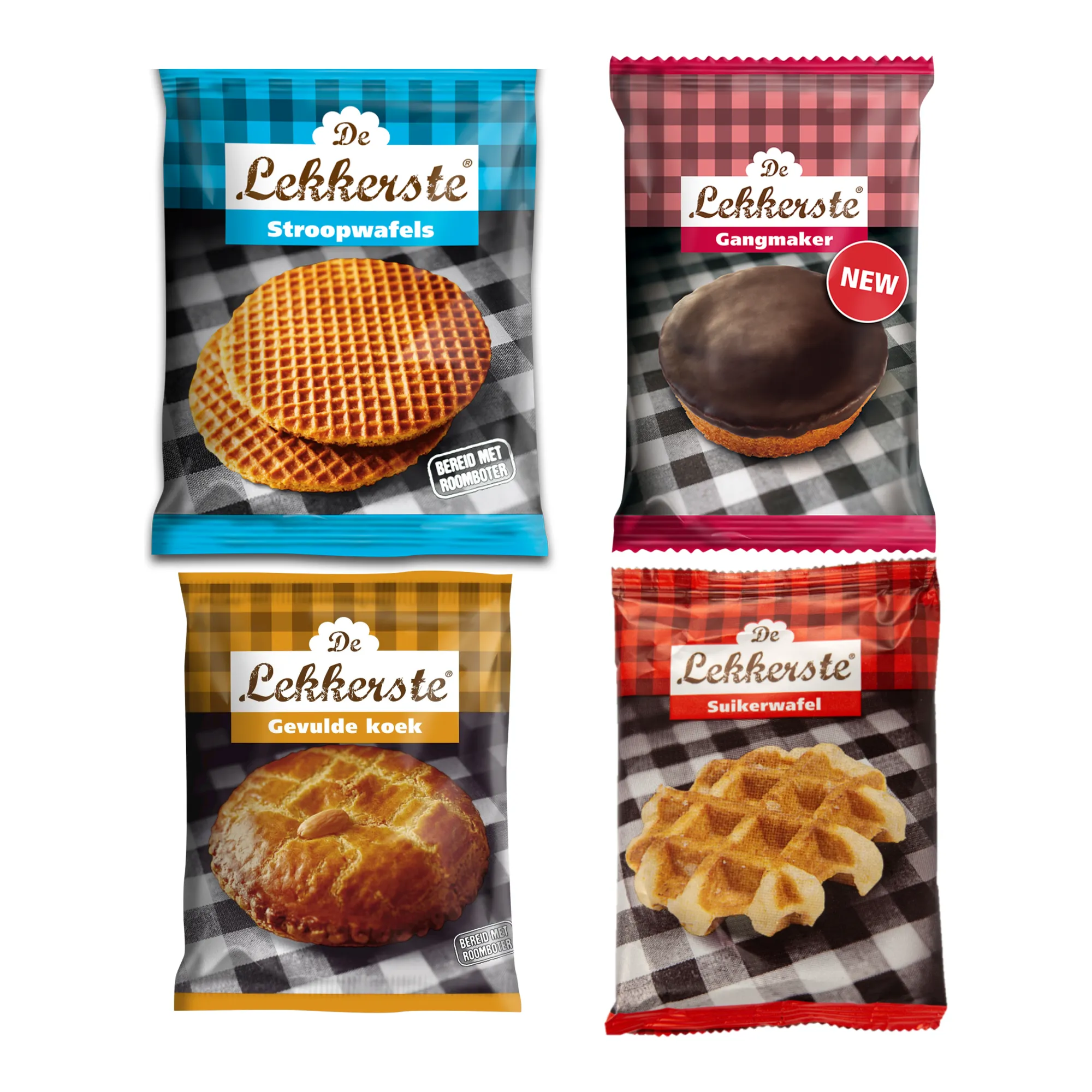 De Lekkerste Mixdoos Koeken Per Stuk Verpakt (13 stuks)