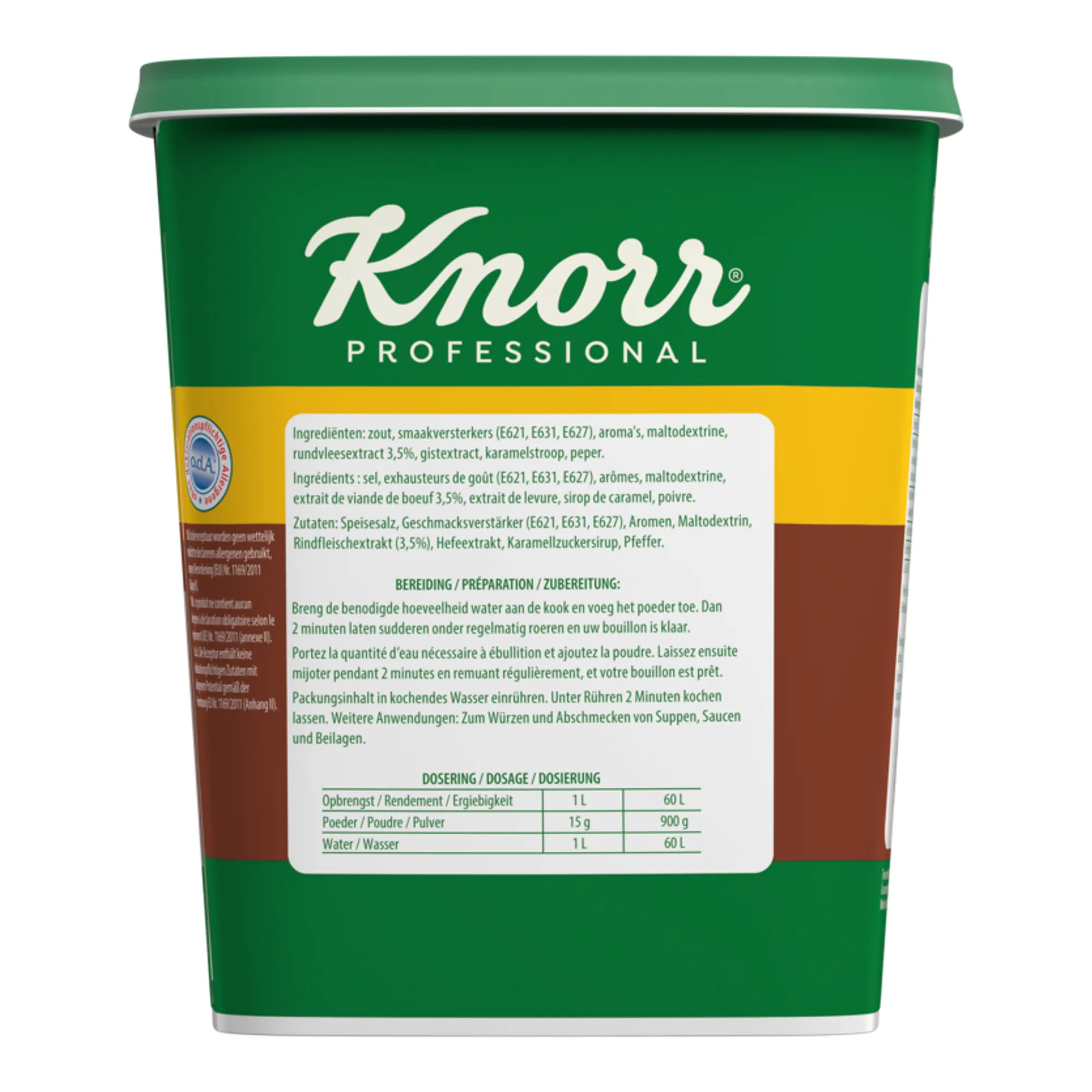 Knorr Runderbouillon Poeder (60 liter)