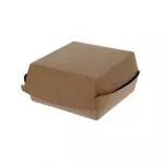 Hamburgerbak Middel FSC Kraft (100 stuks)