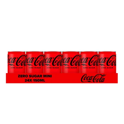 Coca-Cola Zero Blik Mini (24x 15cl)