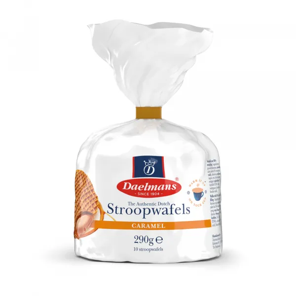 Daelmans Stroopwafels Caramel Toefzak (8x 290gr)