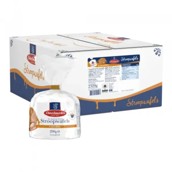 Daelmans Stroopwafels Caramel Toefzak (8x 290gr)