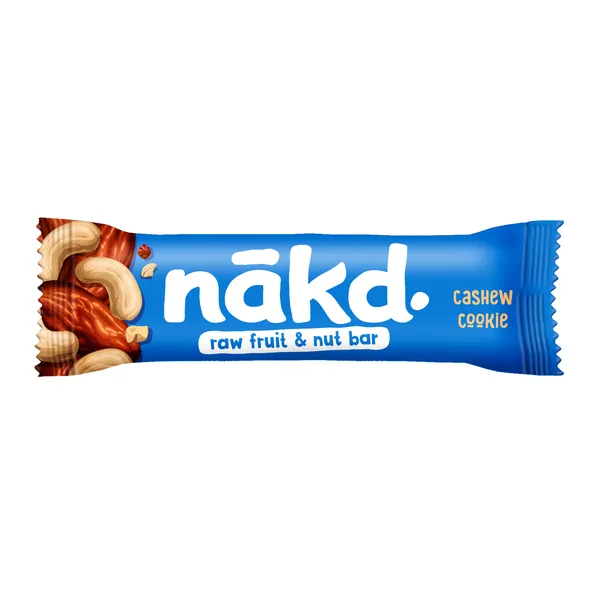 Nākd. Myrtilles | Raw Barres de Fruits et Noix | 100% D'ingrédients  Naturels | Sans Sucre Ajoutés | Vegan | 4 x 35g