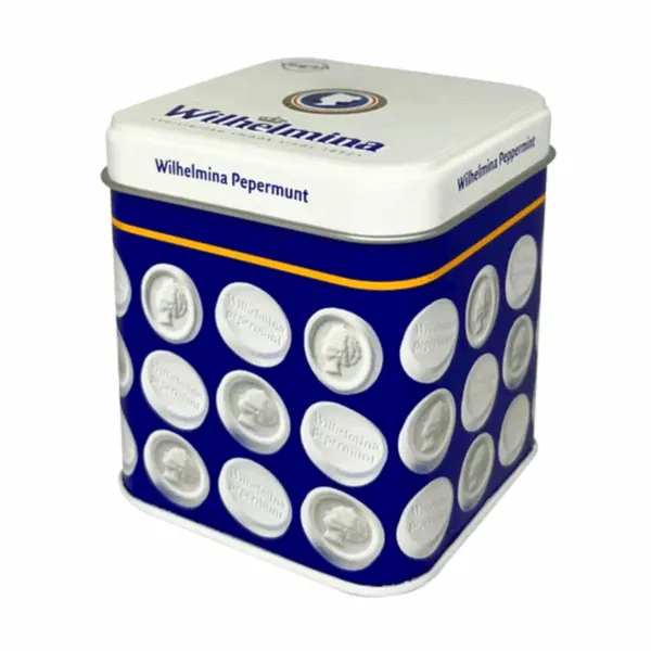 Wilhelmina Pepermunt Verzamelblikjes (24x100gr)
