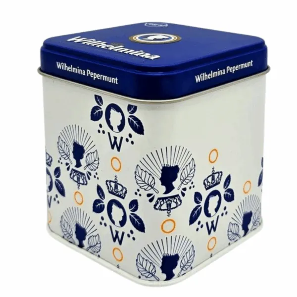 Wilhelmina Pepermunt Verzamelblikjes (24x100gr)