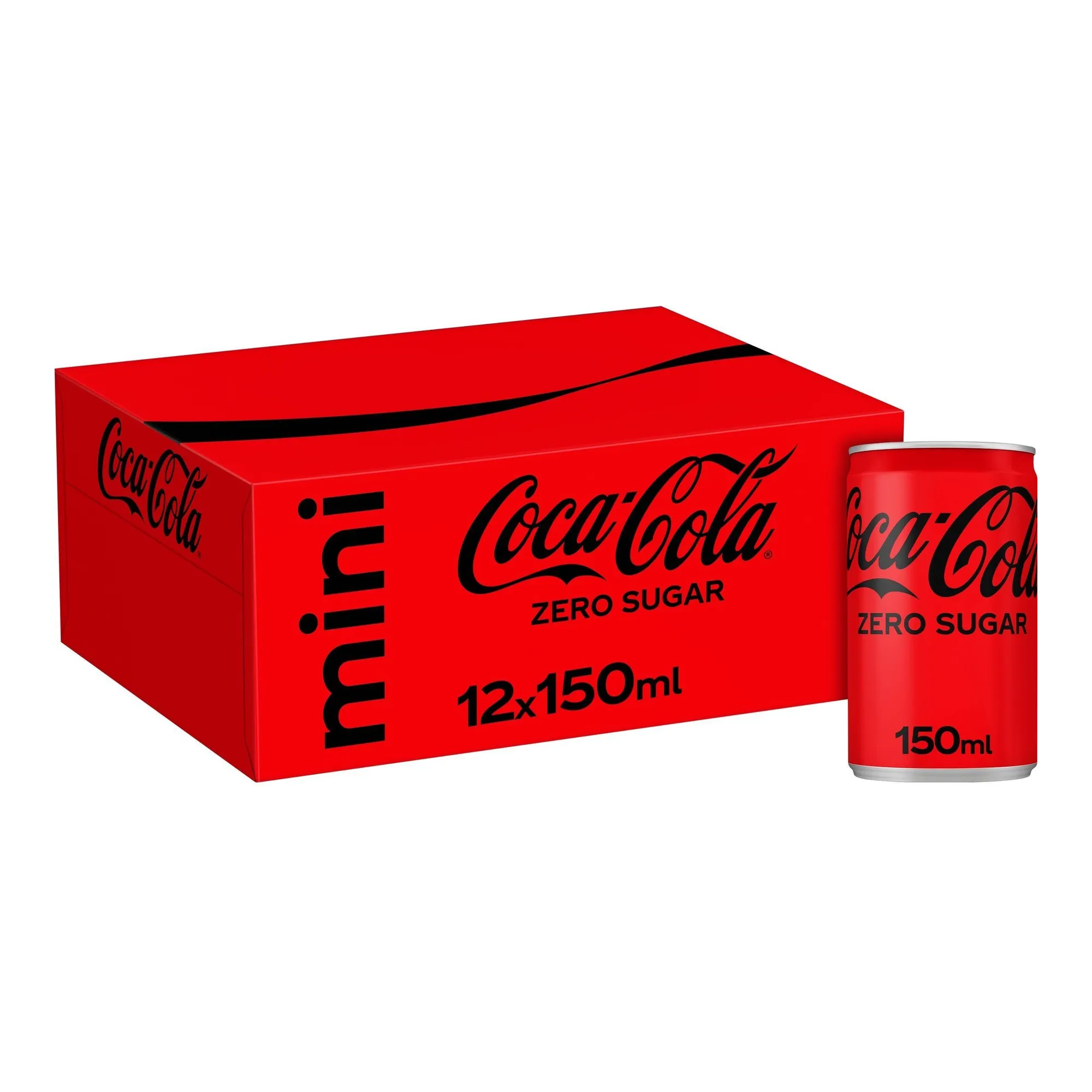 Coca-Cola Zero Blik Mini (24x 15cl)