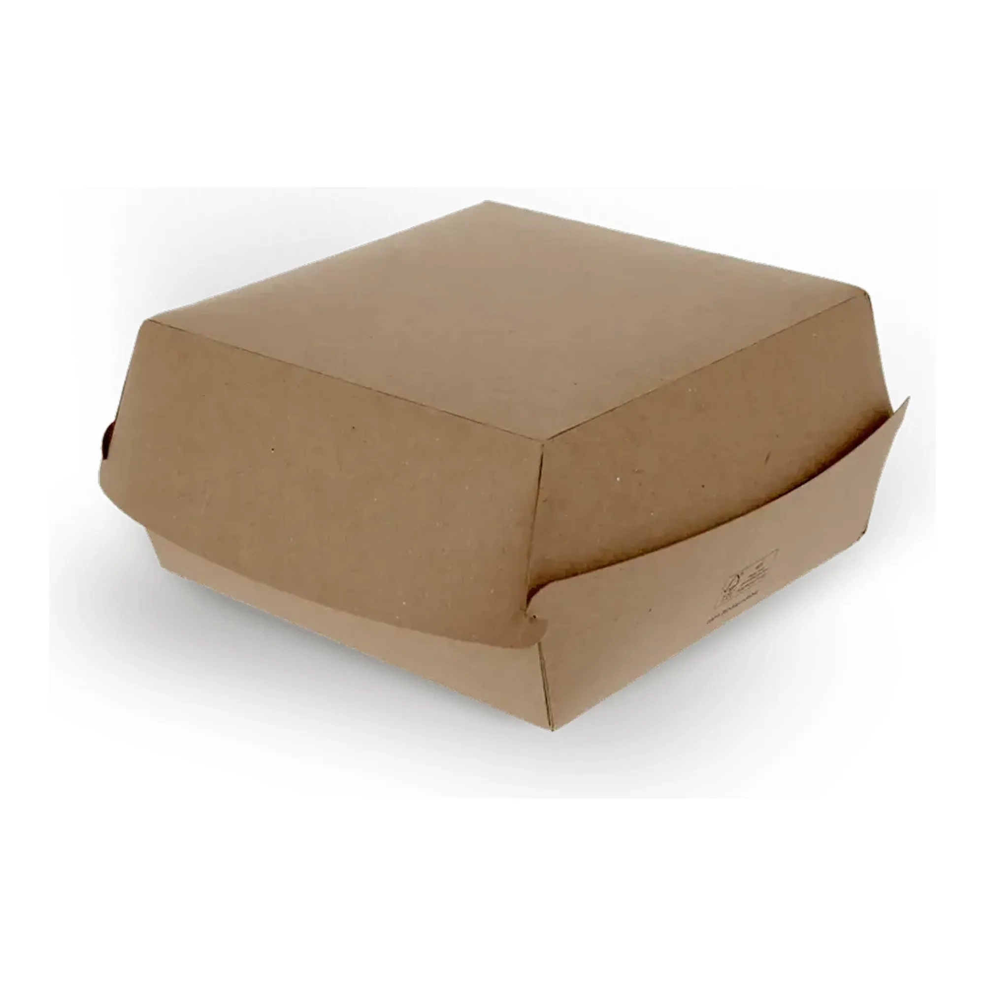 Hamburgerbak Extra Groot FSC Kraft (50 stuks)