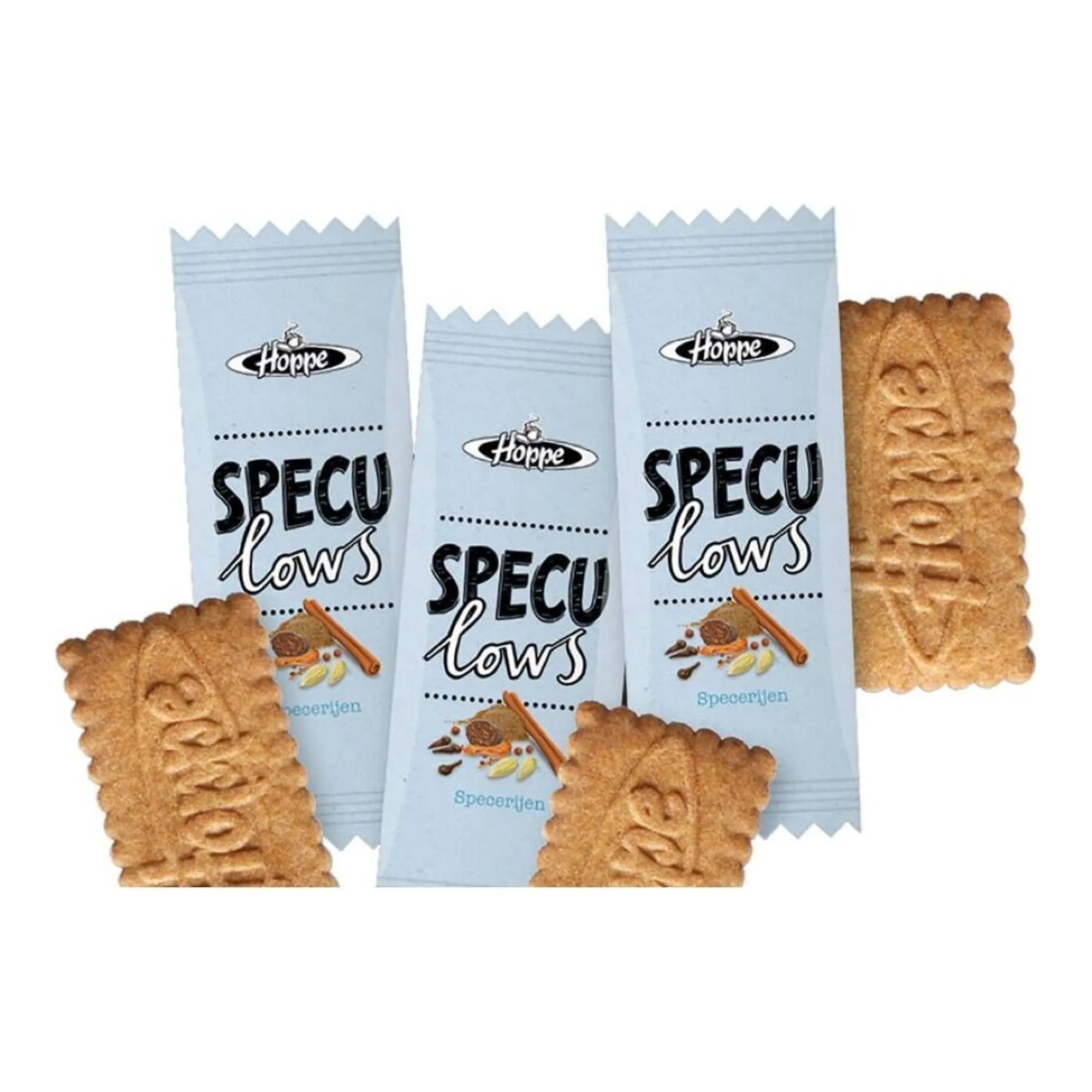 Hoppe Koffiekoekjes Speculows Per Stuk Verpakt (200 stuks)