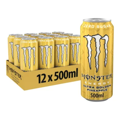 Monster Energy Ultra Gold Blik (12x 500 ml)