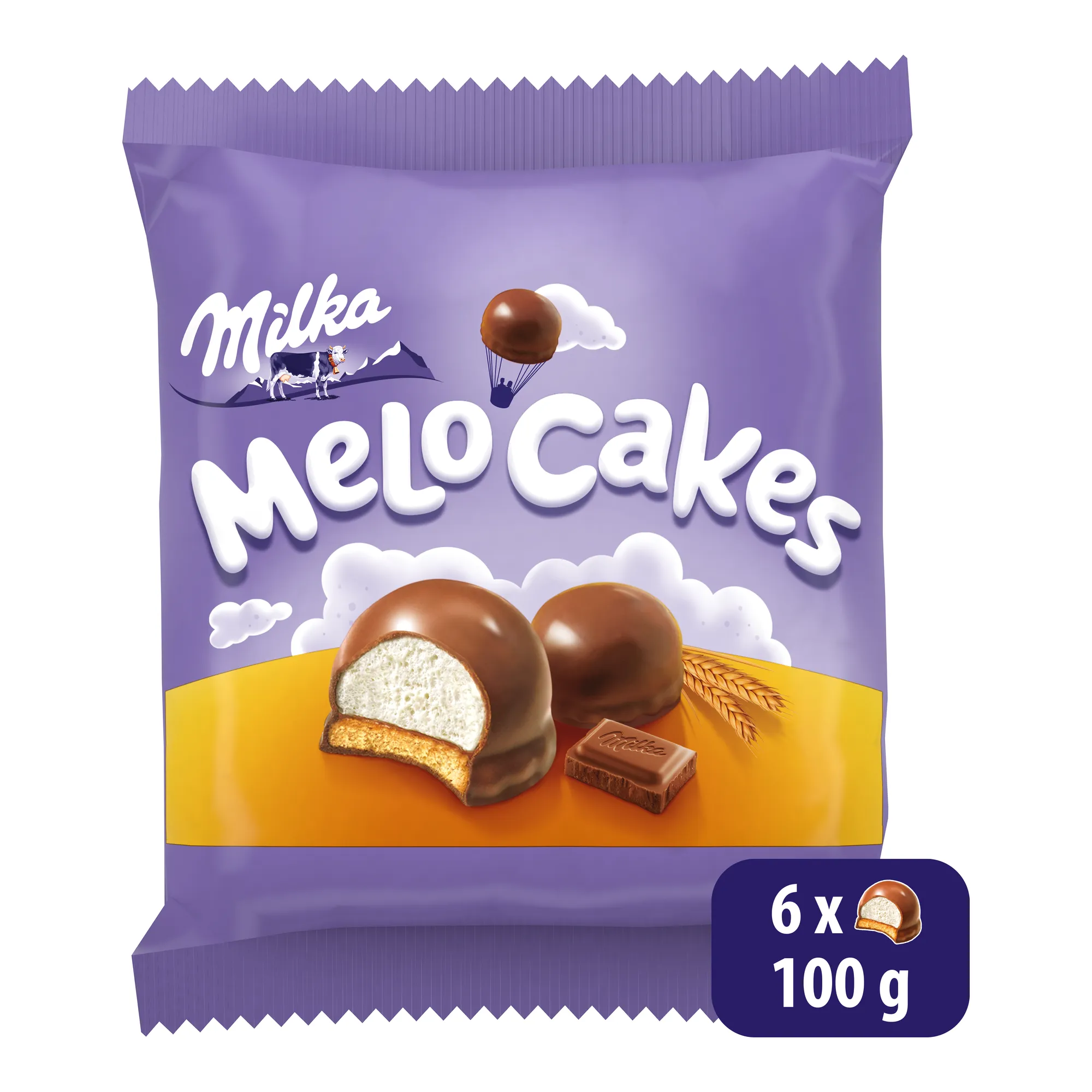 Milka Melo-Cakes (12x 100gr)