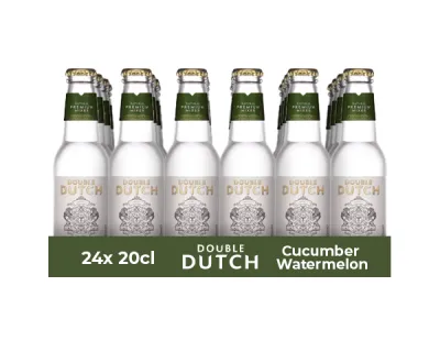 Double Dutch Cucumber & Watermelon Flesje (24x20cl)