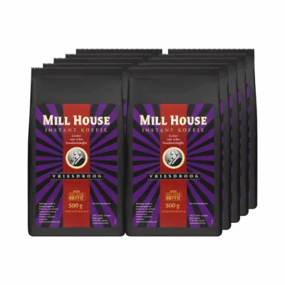 Mill House Arabica Vriesdroog (10x 500gr)