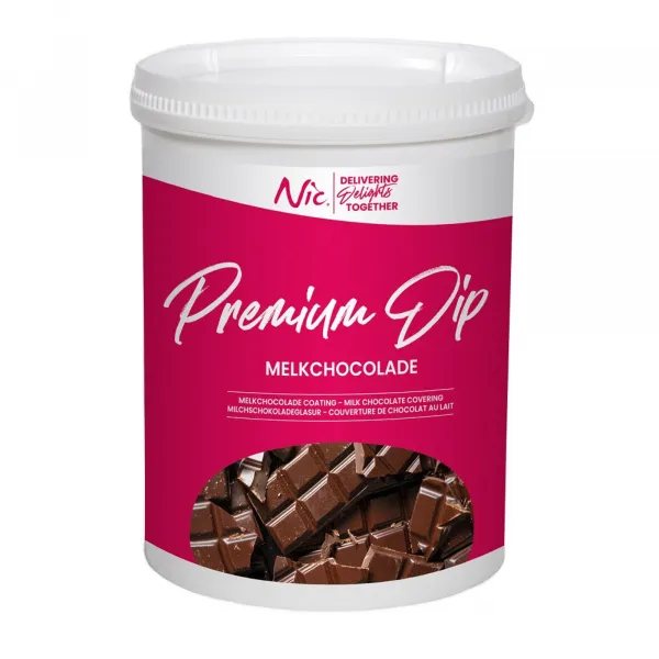 Nic Premium Dip Melkchocolade (1,2kg)