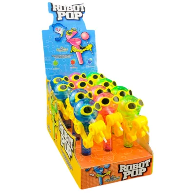 Robotman Lollipop doosje voorkant