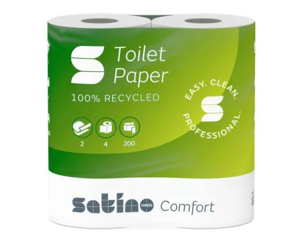 Papier toilette 2 couches Tissue Loose (4x 200 feuilles) - Grossiste