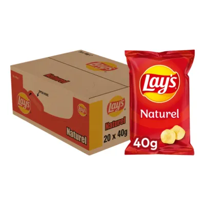 Lay's Chips Naturel (20x40gr)