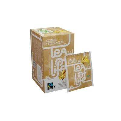 Tea of Life Ginger Lemongrass Infusion (100×1,25gr)