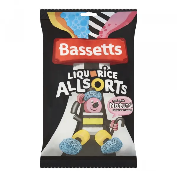 Bassetts Liquorice All Sorts Engelse Drop (1kg)