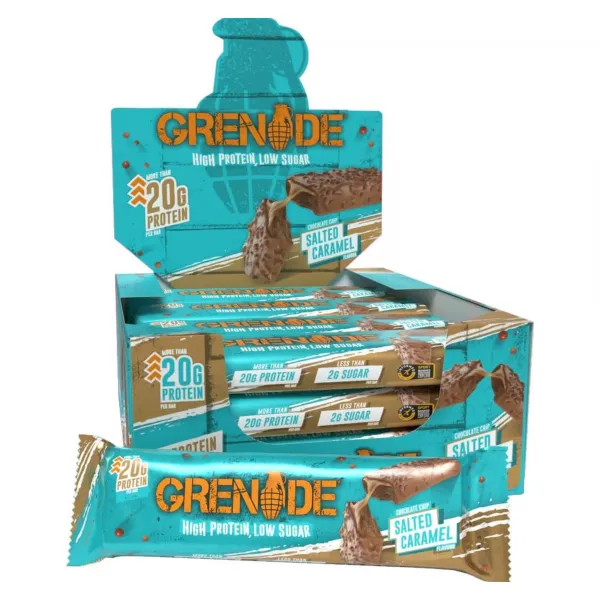 Grenade Chocolate Chip Salted Caramel (12x60gr)