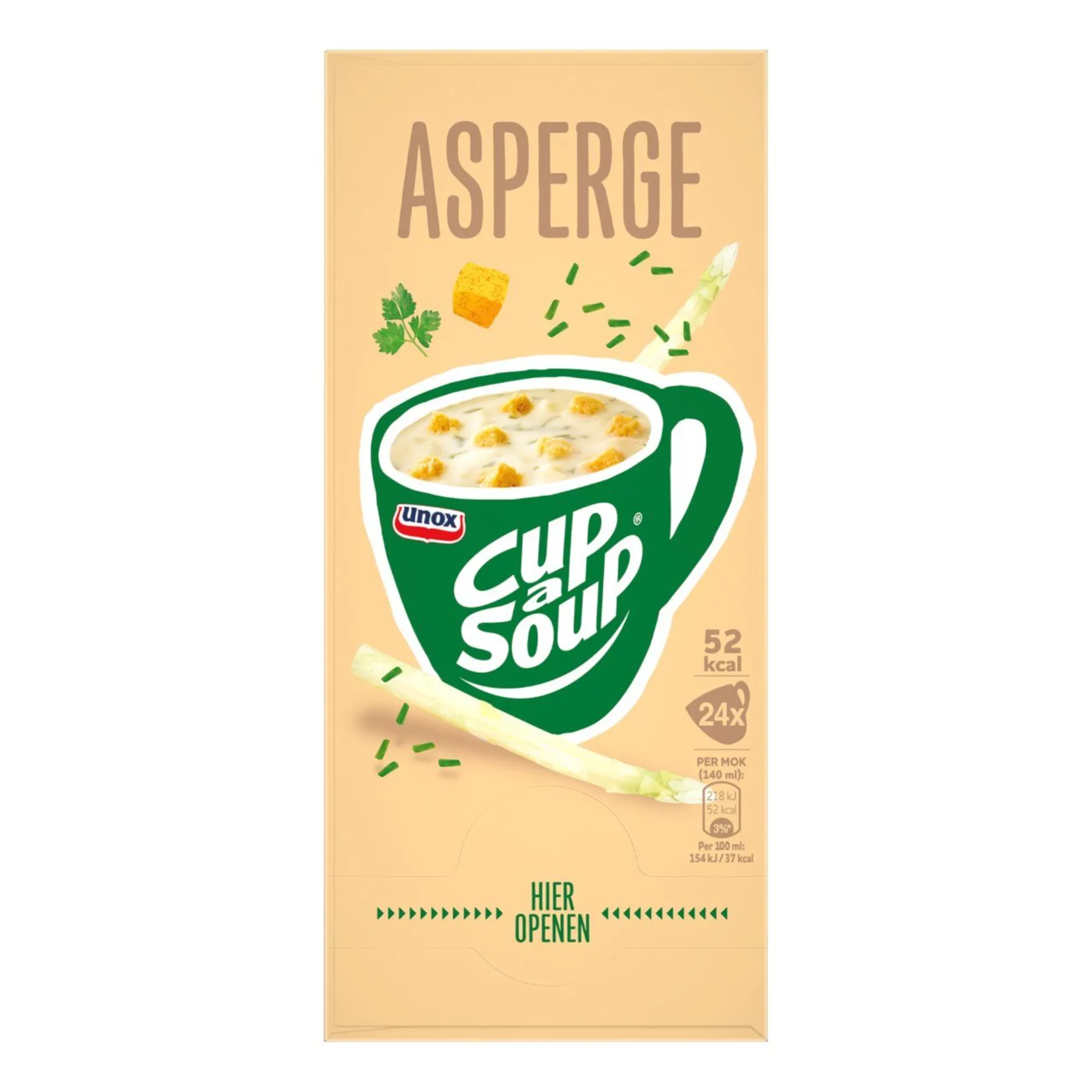 Unox Cup-a-Soup Asperge (24x 140ml)