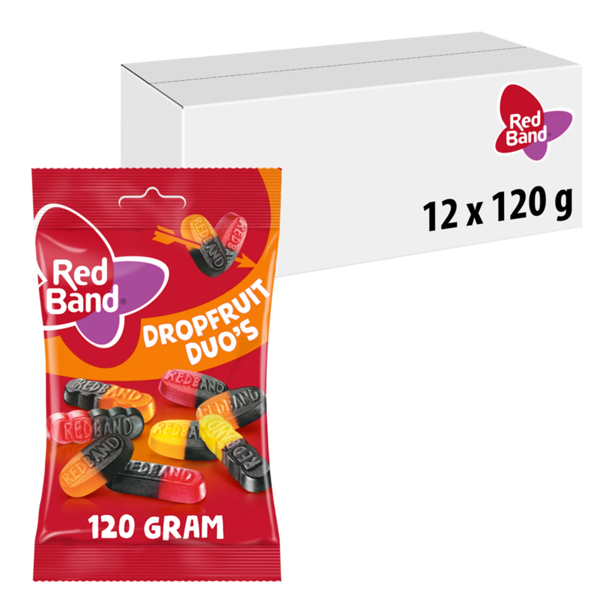 Red Band Dropfruit Duo's (12x120gr)