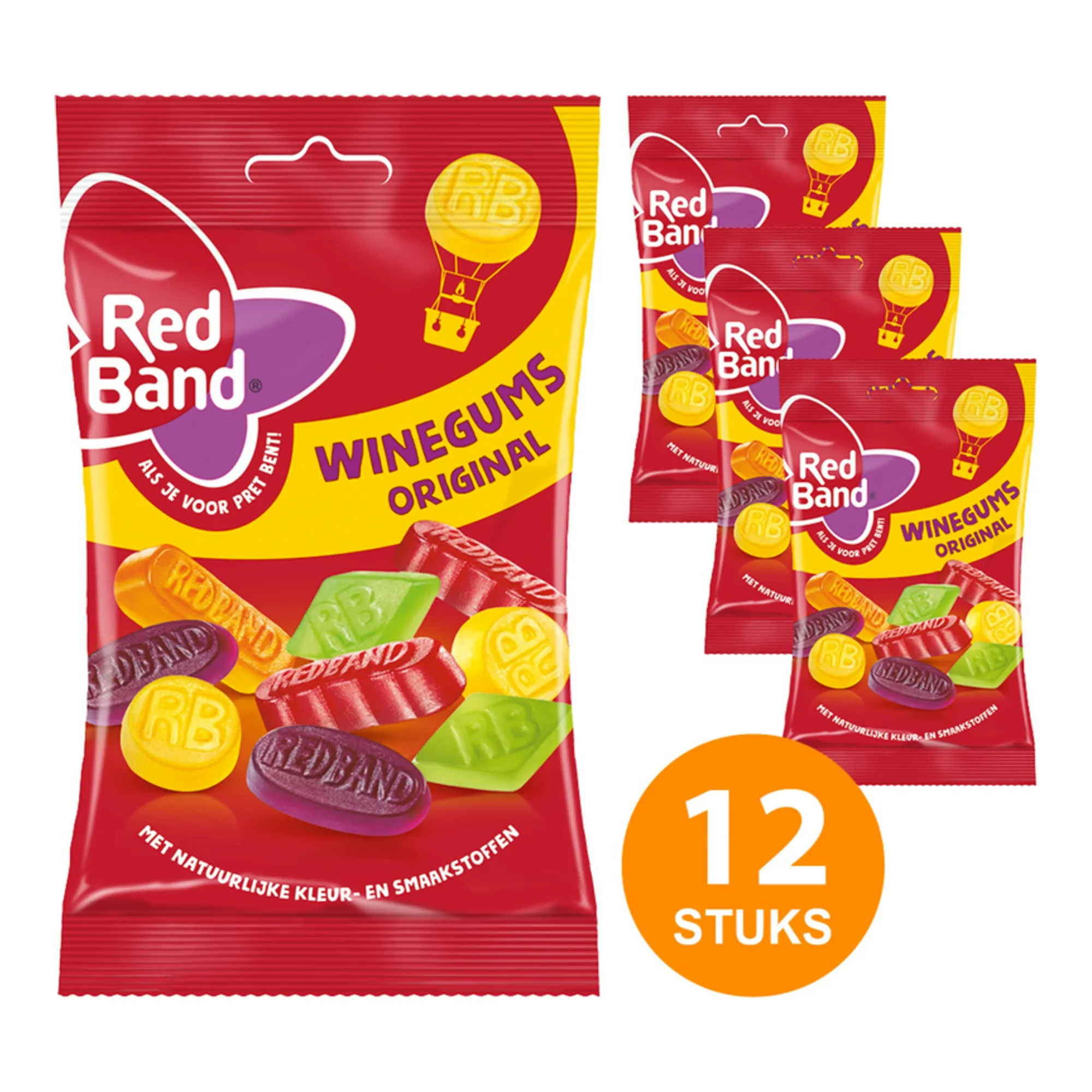 Red Band Winegums (12x120gr)