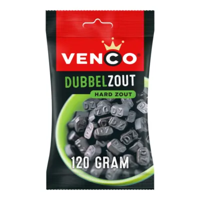 Venco Dubbel Zoute Drop (12x120gr)