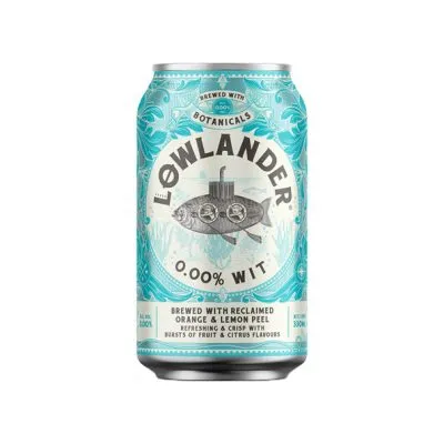 Lowlander 0.0% wit blik (12x33cl)