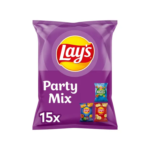 Lays Party Mix paprika naturel bugles(120x27,5gr) Groothandel