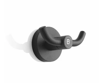 BlackSatino Kledinghaak Metaal Zwart