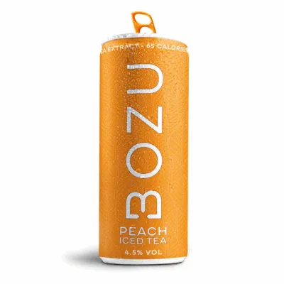 Bozu Hard Iced Tea Peach (12x25cl)
