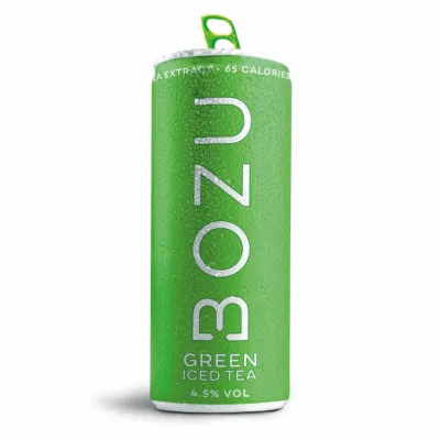 Bozu Hard Iced Tea Green (12x25cl)