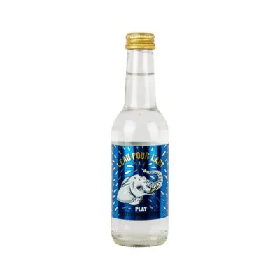 L’eau pour l’art Mineraalwater Plat Glazen Wegwerpflesje (25cl)