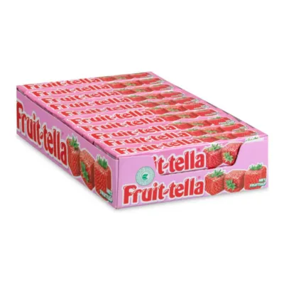 Fruittella Strawberry Vegan Rol (20x41gr)