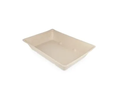 Snackbakje A50 Bagasse PFAS-vrij (500 stuks)