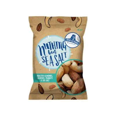 John Altman Mixed Nuts Sea Salt Zakje (12x45gr)