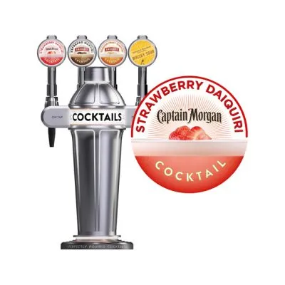 Captain Morgan Strawberry Daiquiri Bag-in-Box (10 liter)