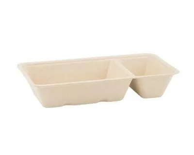 Suikerriet snackbakje A23 (A7+ saus) bruin