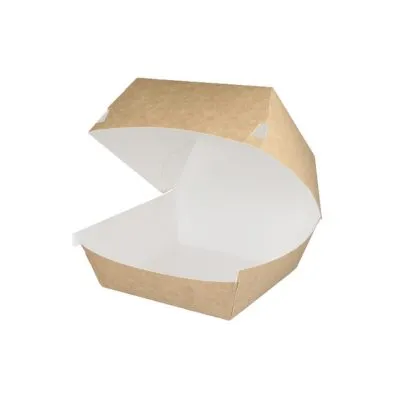 Hamburgerbak Groot Kraft/Wit