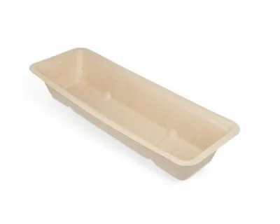 Snackbakje A16 Bagasse PFAS-vrij