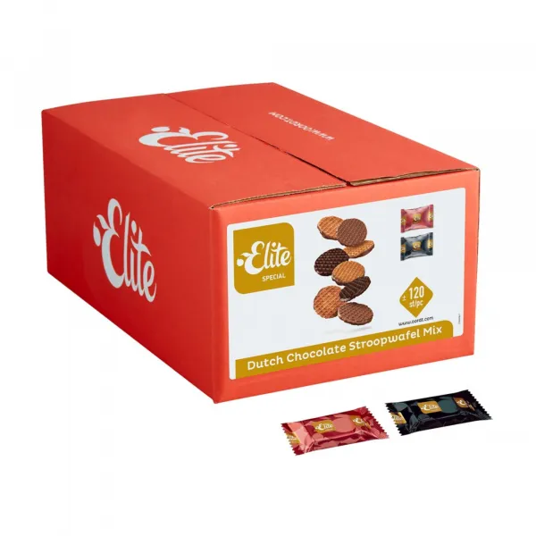 Elite Dutch Chocolate Stroopwafelmix (120 stuks)
