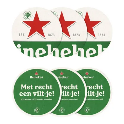 Heineken Vilt (4×100 stuks)