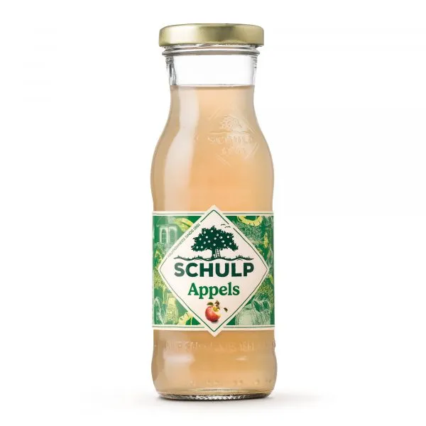 Schulp Ambachtelijke Appelsap Flesje (15x 20cl)