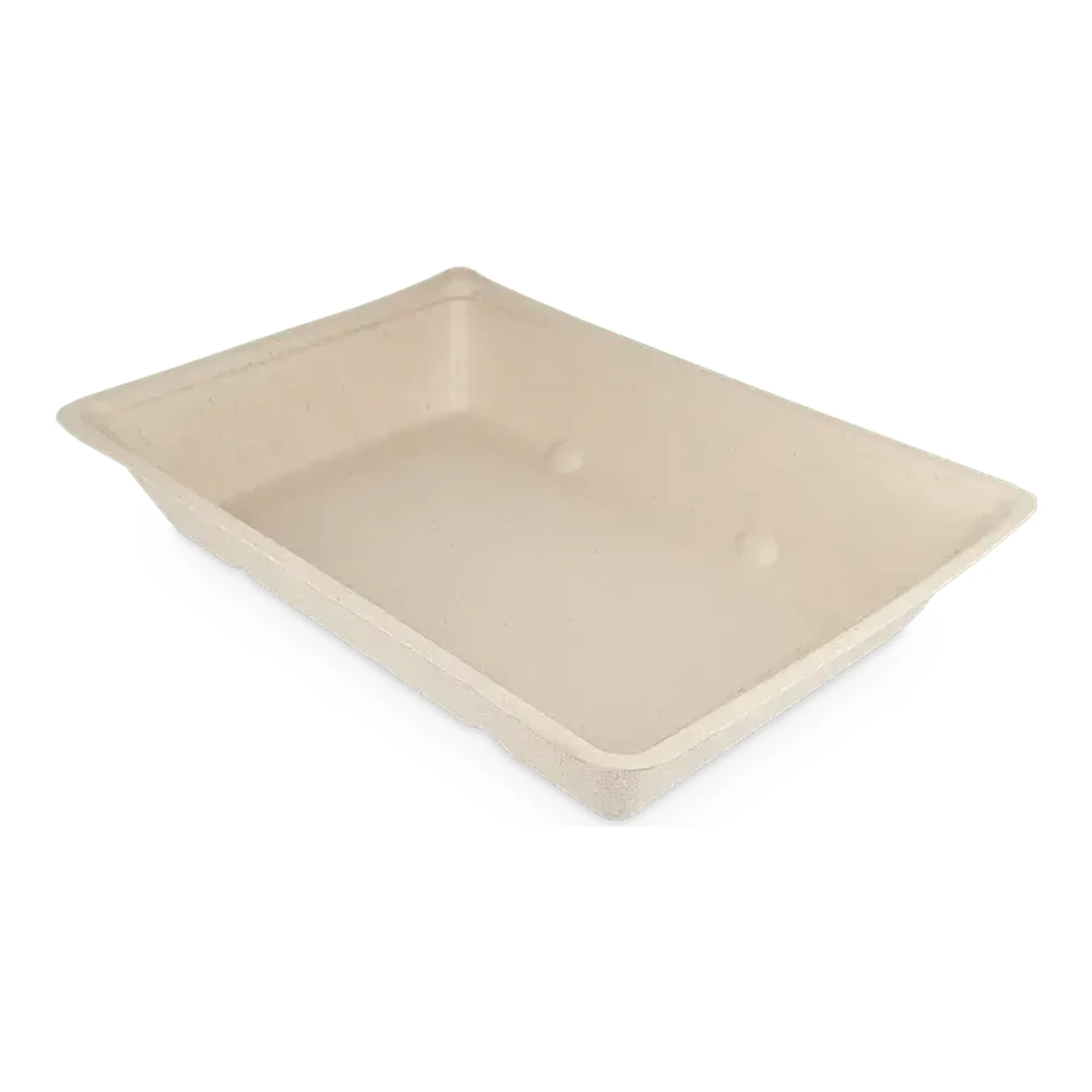 Snackbakje A50 Bagasse PFAS-vrij (500 stuks)
