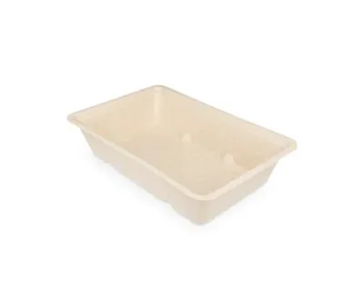 Snackbakje A13 Bagasse PFAS-vrij