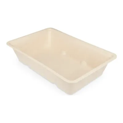 Snackbakje A13 Bagasse PFAS-vrij (500 stuks)