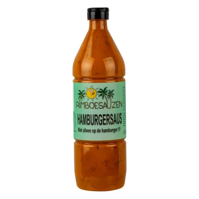 Rimboe Hamburgersaus (800ml)
