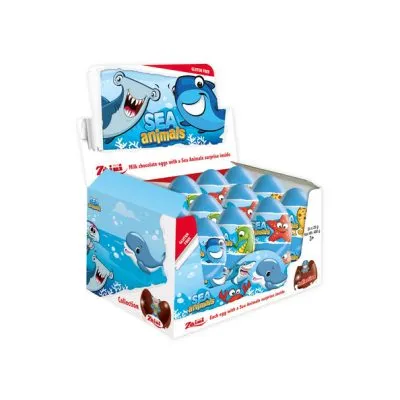 Chocolade Ei Sea Animals (24x20gr)