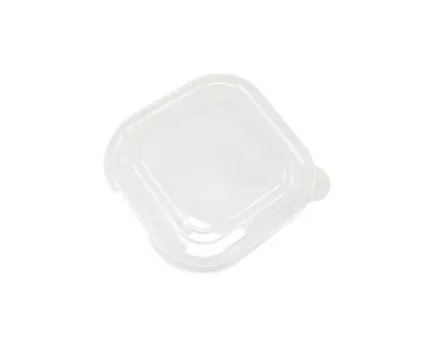 Deksel Vierkant PET voor Saladebak 170 x 170 mm